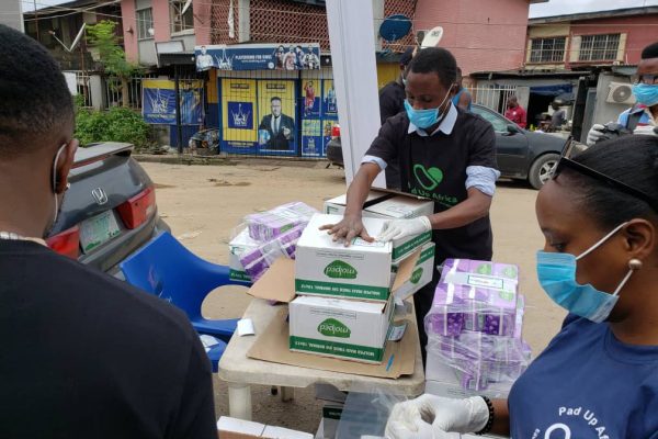 Period Don’t Stop Pandemic: Pad Up Impacts Over 300 Girls In Lagos