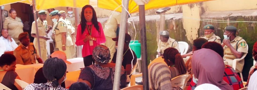 Padup commences training on the production of reusable sanitary pads for inmates Padup Suleja Training Header1 1024x361